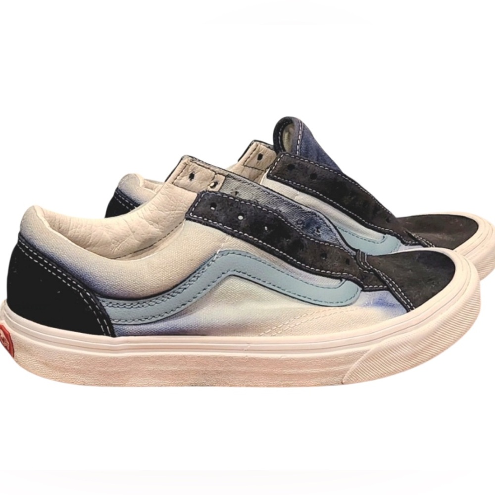 Vans Blue Fade Sneakers Sz 8.5